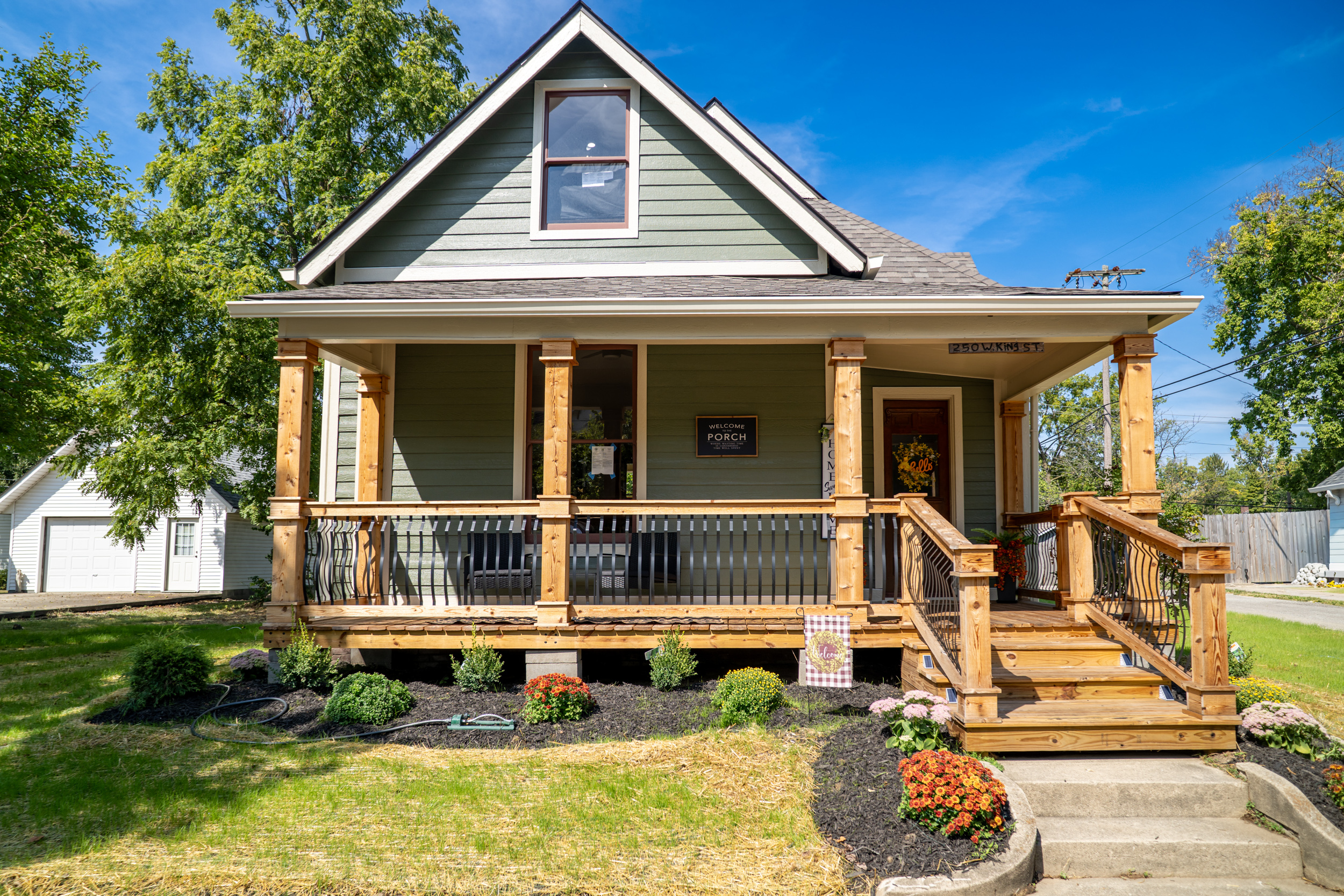 Home with a new roof by JCZ Residential in Central Indiana