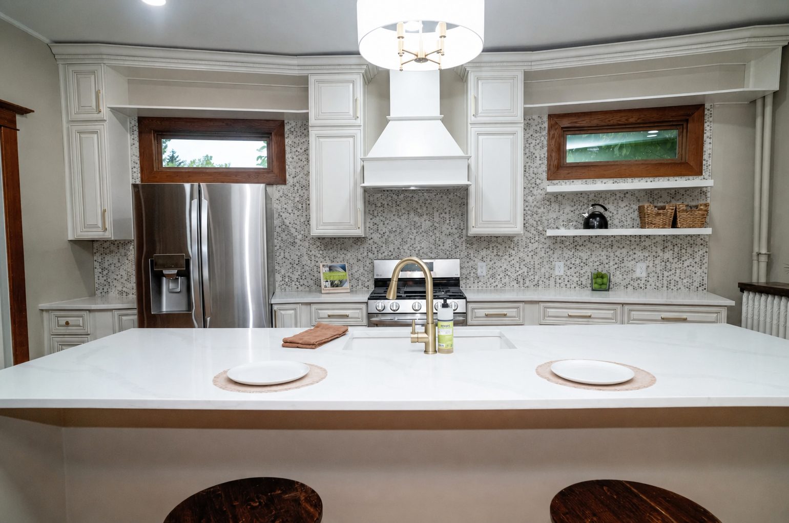 Custom kitchen remodel by JCZ Residential in Johnson County, Indiana